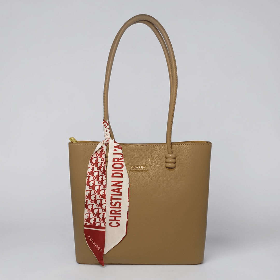 Gray Photocentric Eid Mubarak Instagram Post Premium Women’s Handbag - Image 1